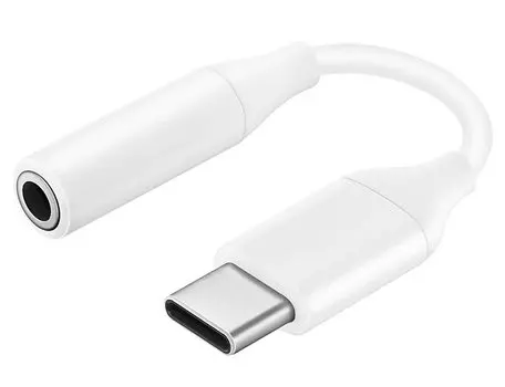Переходник Samsung EE-UC10JUWRGRU USB Type-C Jack 3.5mm (f) белый