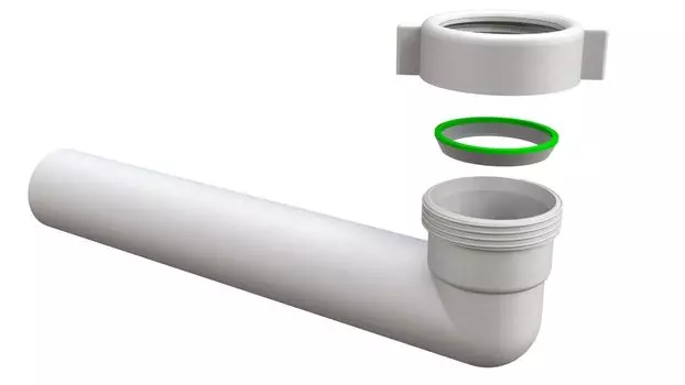 Переходник угловой BONOMINI (1825PP64B0WZ)