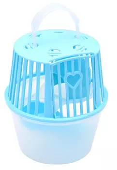 Переноска для хомяка с домиком и лестницей 1085