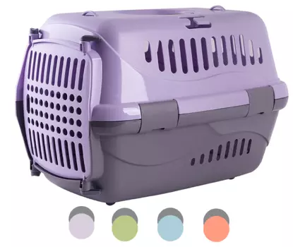 Переноска для животных "Турне" с пласт. дверцей 48*32*32 см 16011