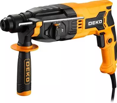 Перфоратор DEKO DKH850W в кейсе с набором из 5 буров SDS+