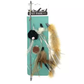 Petpark дразнилка для кошек (сменные кисточки)