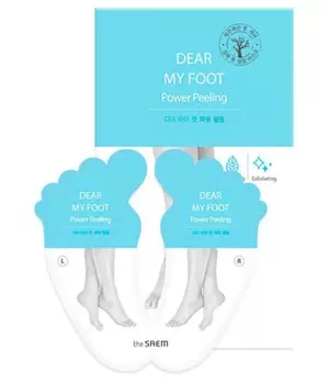 Пилинг для ног The Saem Dear My Foot Power Peeling 40мл*2