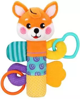 Пищалка с погремушками "Лисенок" 939708