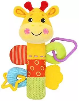 Пищалка с погремушками "Жирафики" 939707