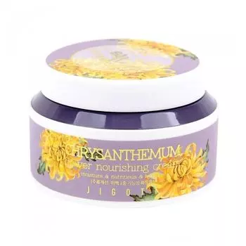 Питательный крем для лица Jigott с экстрактом хризантемы