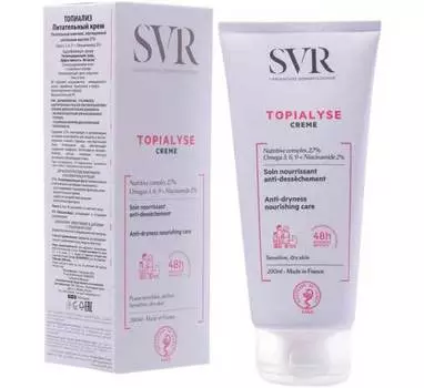 Питательный крем SVR Topialyse 200 мл