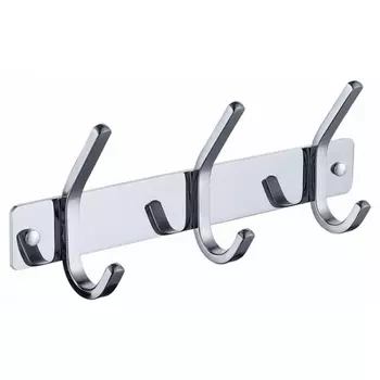 Планка KAISER с 3-мя крючками Chrome/нерж (H0043)