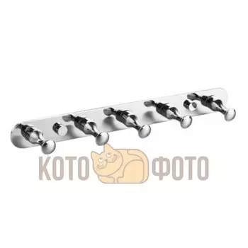 Планка с крючками Milardo , пятерная 003SM50M41