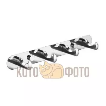 Планка с крючками Milardo , четверная 004SM40M41