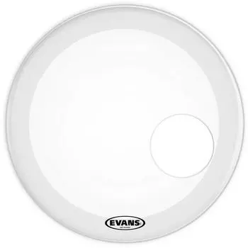 Пластик для бас-барабана Evans BD18RSW EQ3 Resonant Smooth White 18"резонансный
