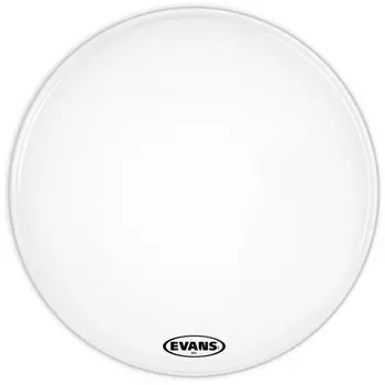 Пластик Evans BD20MX2W MX2 White для маршевого бас-барабана 20"