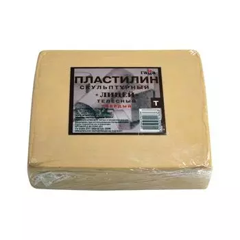 Пластилин скульптурный ГАММА Лицей, телесный, 0,5 кг, твердый, 280Е050001