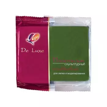 Пластилин скульптурный ЛУЧ Люкс, оливковый, 0,3 кг, твердый, 24С1506-08, (8 шт.)