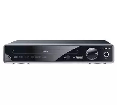 Плеер DVD Hyundai H-DVD200 черный Караоке ПДУ