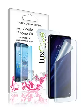 Пленка гидрогелевая LuxCase для APPLE iPhone XR 0.14mm Front and Back Transparent 86057