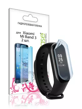 Пленка гидрогелевая LuxCase для Xiaomi Mi Band 3 Front 0.14mm 2шт Transparent 86146