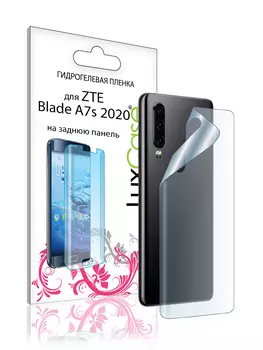 Пленка на заднюю панель LuxCase для ZTE Blade A7S 2020 0.14mm Transperent 86713