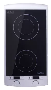Плитка электрическая Hyundai HYC-0103 серебристый/черный
