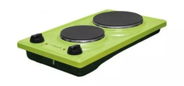 Плитка электрическая Лысьва ЭПБ 22 зеленый