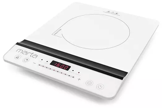 Плитка электрическая Marta MT-4210 белый жемчуг