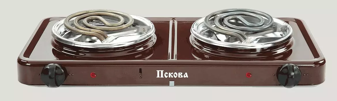 Плитка электрическая Zencha Пскова ЭПТ2-2.0/220 коричневый