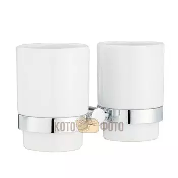 Подстаканник двойной керамика Iddis Mirro Plus MRPSBC2i45