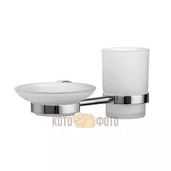 Подстаканник и Мыльница IDDIS Calipso матовое стекло латунь CALMBG0i57