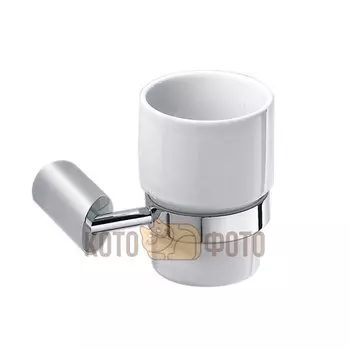 Подстаканник одинарный керамический Milardo Baffin BA051MI