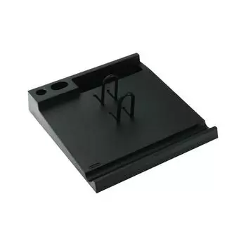 Подставка для календаря большая СТАММ, 204х220х40 мм, черная, ПК01