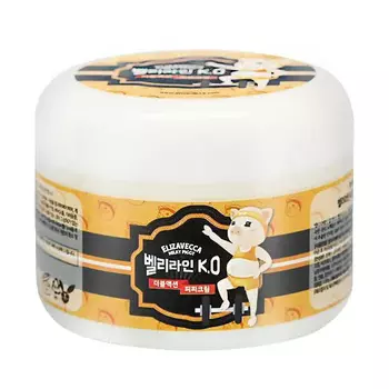 Подтягивающий детокс-крем для тела Elizavecca Belly Line K.O Double Action P.P Cream