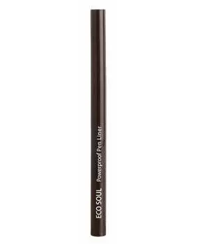 Подводка для глаз The Saem Eco Soul Powerproof Pen Liner 02 Brown
