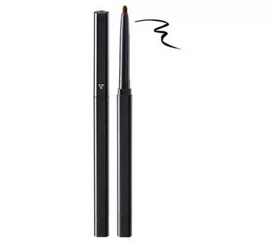 Подводка для век The Saem 3 Edge Pencil Eyeliner 02 Dark Brown