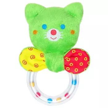 Погремушка МЯКИШИ 356 ШуМякиши Том с колечком