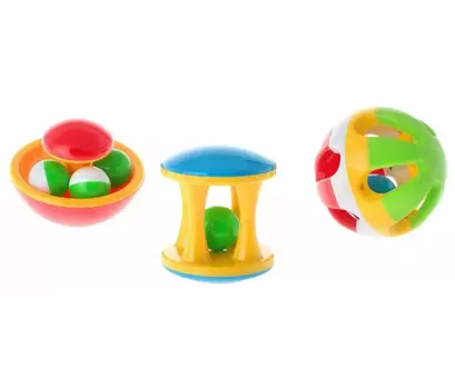 Погремушки "Подарочный набор" Стеллар 01517