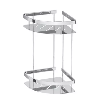 Полка для душа угловая двухъярусная AM.PM Sense L A7454200, хром