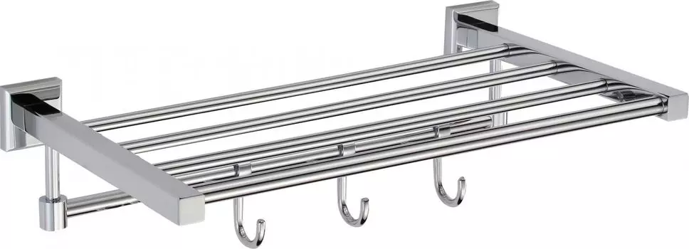 Полка для полотенец 40 см 4 крючка Savol 95 (S-409544)