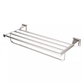 Полка для полотенец с держателем KAISER хром (KH-1039)