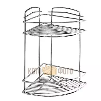 Полка двухярусная угловая Milardo - 209WC20M44