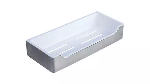 Полка FIXSEN Hotel прямоугольная одноэтажная с пластиковой вставкой (FX-31003C)