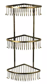 Полка FIXSEN угловая трехэтажная (FX-858-3)