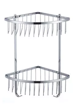 Полка решетка угловая двойная Savol (S-002554)