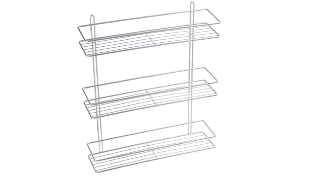 Полка тройная Fixsen хром (FX-730-3)