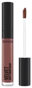 Помада губная жидкая матовая Divage Liquid Matt Lipstick Velvet № 16