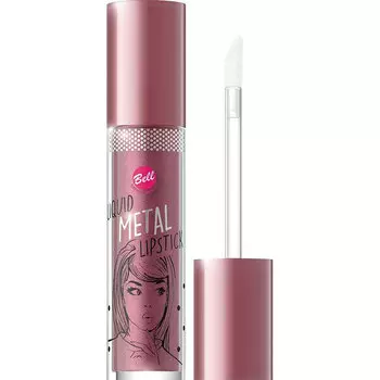 Помада жидкая с эффектом металлик Bell Liquid Metal Lipstick Тон 03