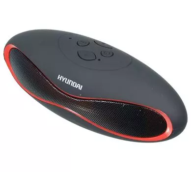 Портативная акустика Hyundai H-PAC100 черный