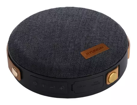 Портативная акустика Hyundai H-PAC500 черный