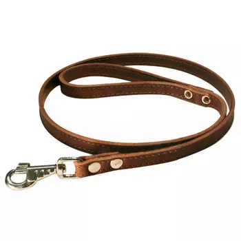 Поводок для собак 0121К 2сл 12 мм длина 1,2 м коричневый