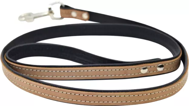 Поводок для собак 1384Б HIGHT LINE 25 мм длина 1,1 м бежевый