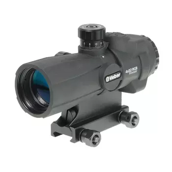 Прицел оптический Veber Wolf Prismatic 4x32 RGB